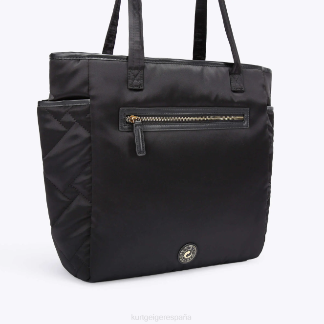 Kurt Geiger mujer bolsa de bebé londres 2LPR282 | bolsas negro